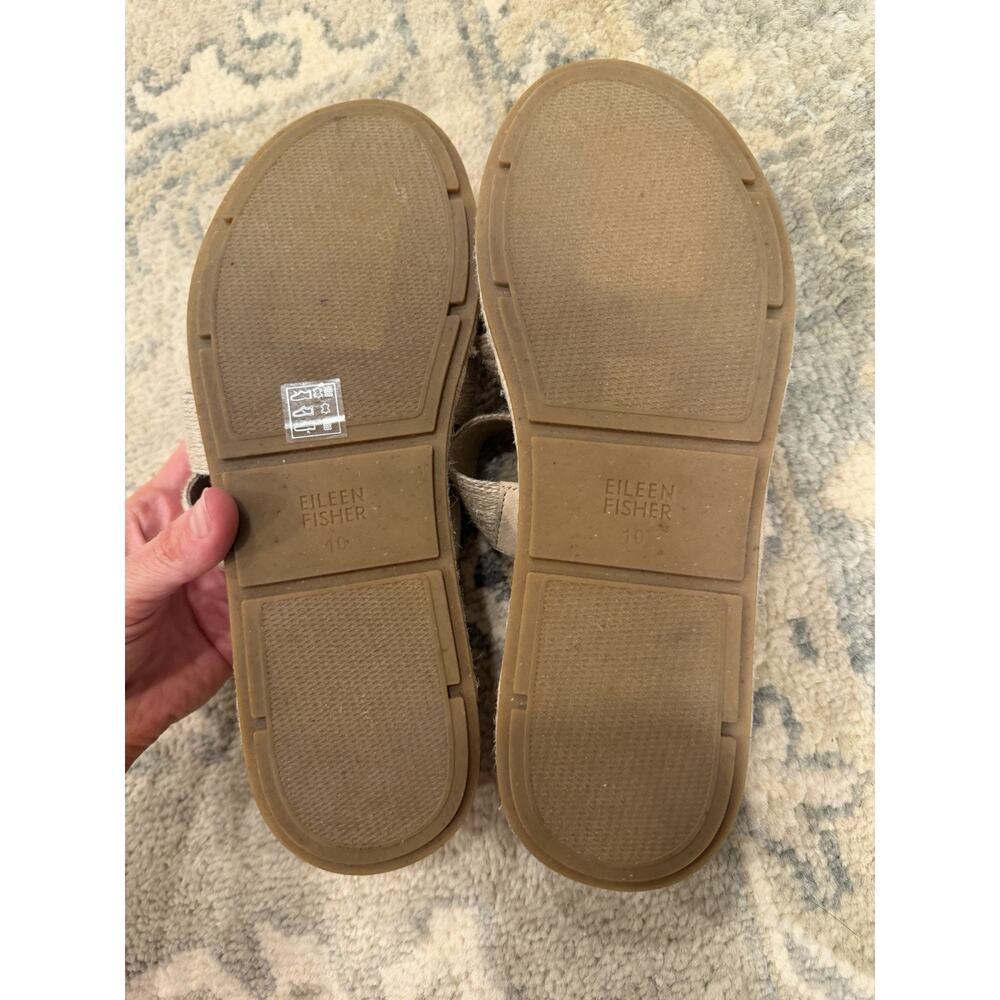 Eileen Fisher Mayla Jute Espadrille Sandal Women's Sz 10 NEW $185 - Picture 4 of 11
